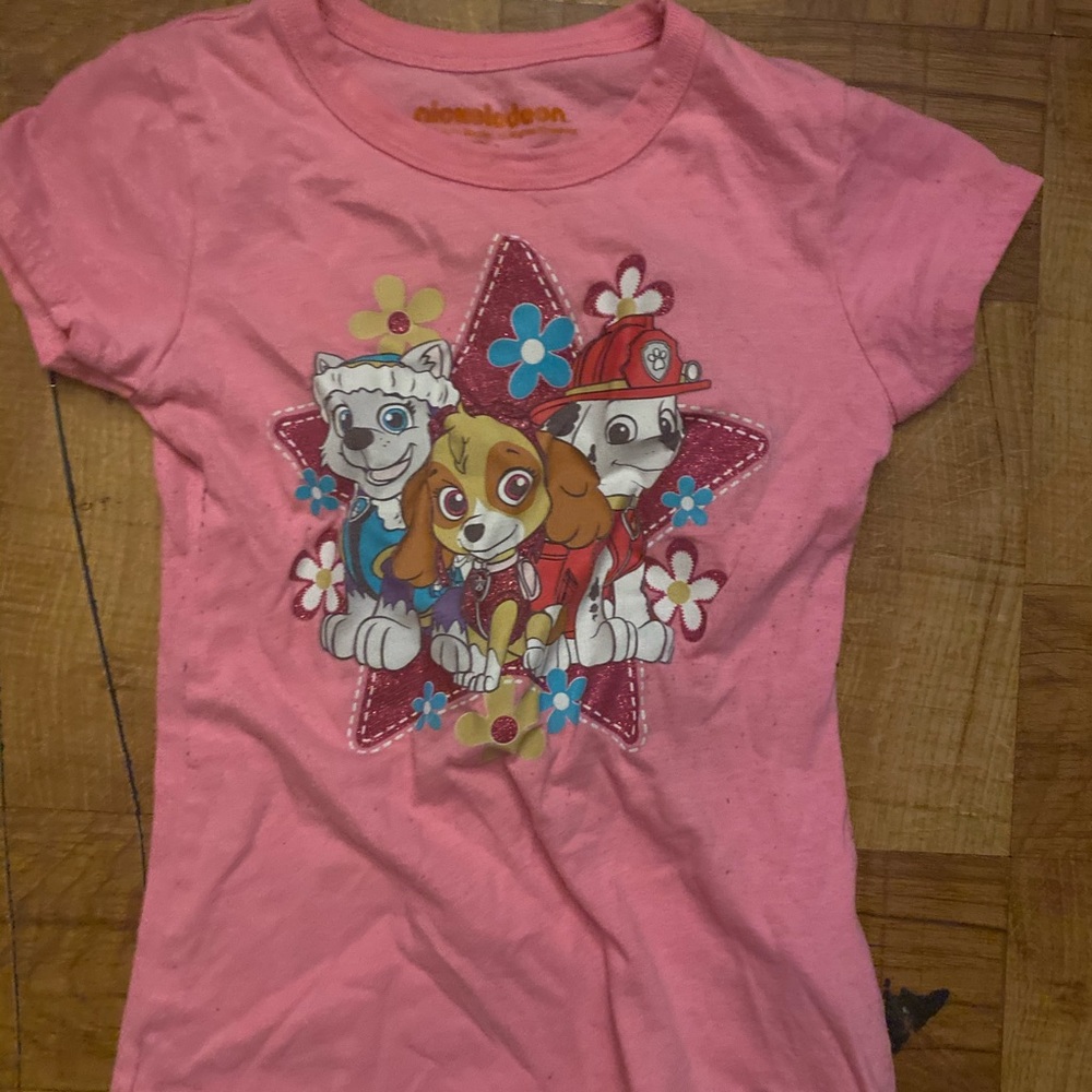 Paw Patrol tee shirt size 6